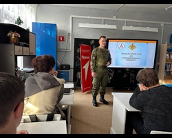 Студент кафедры РЭБ посетил школу № 3 в г. Новоалександровске Ставропольского края
